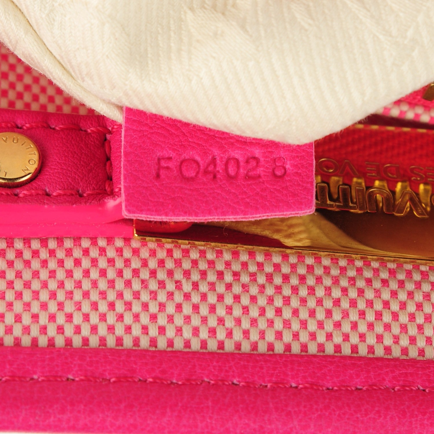 Louis Vuitton Cotton Canvas Rider Travel Shopper Fuchsia 7 of 7