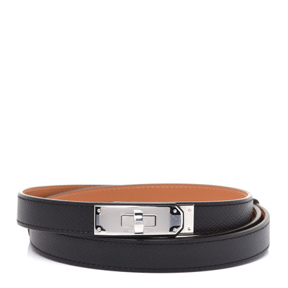 Hermes Epsom Kelly Belt Black 1 of 6