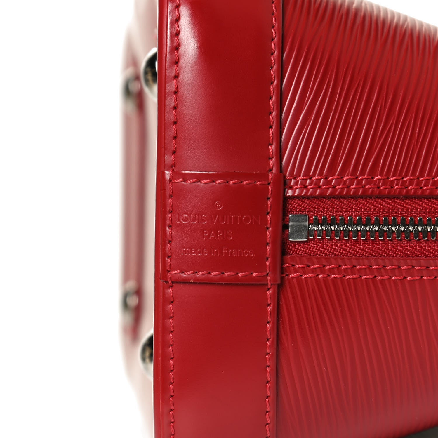 Louis Vuitton Epi Alma PM Carmine 5 of 9