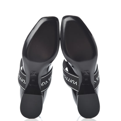 Louis Vuitton Patent Uncover Pumps 36 Black 5 of 10