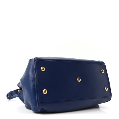 Saint Laurent Calfskin Small Classic Y Cabas Royal Blue 4 of 10