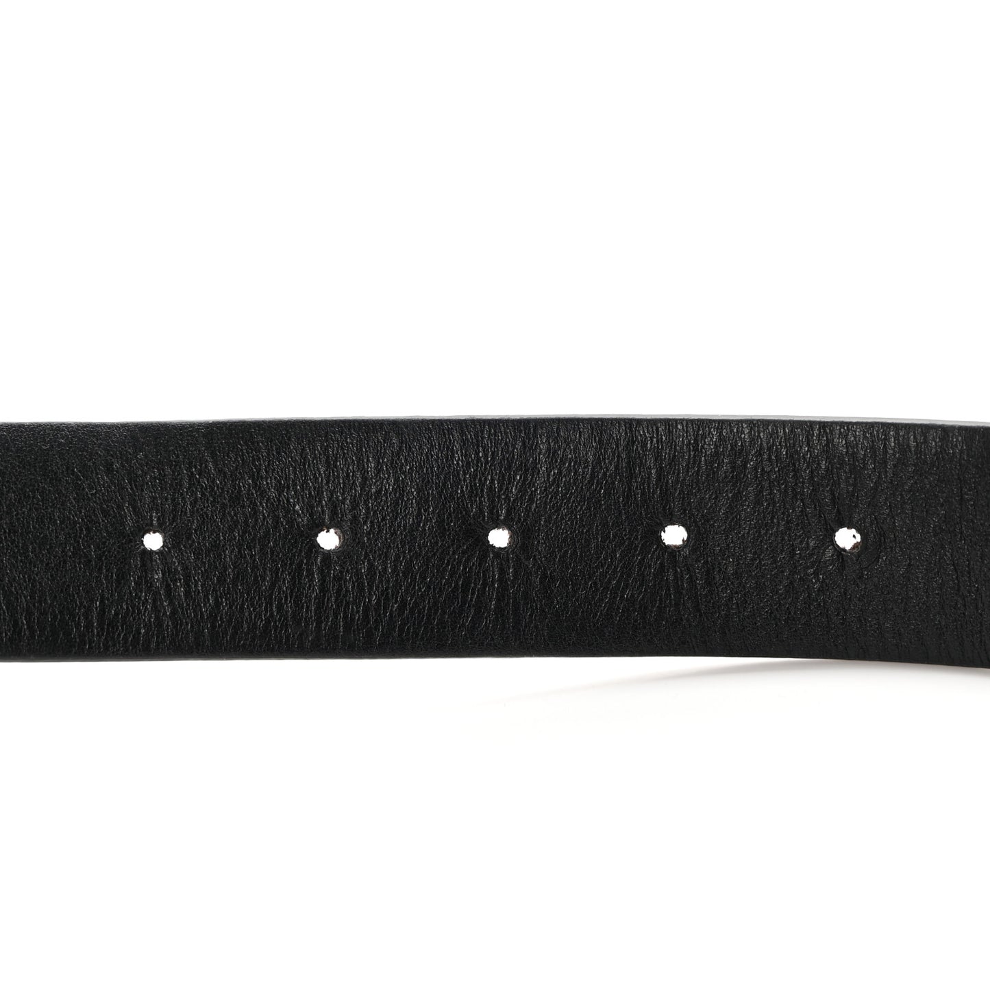 Monogram Calfskin 20mm LV Circle Reversible Belt 80 32 Black