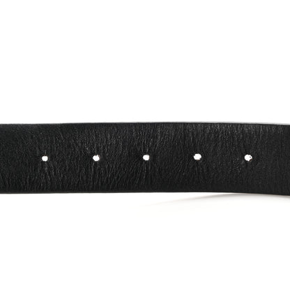 Louis Vuitton Monogram Calfskin 20mm LV Circle Reversible Belt 80 32 Black 4 of 9