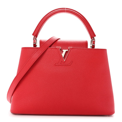 Louis Vuitton Taurillon Capucines PM Rubis 1 of 12