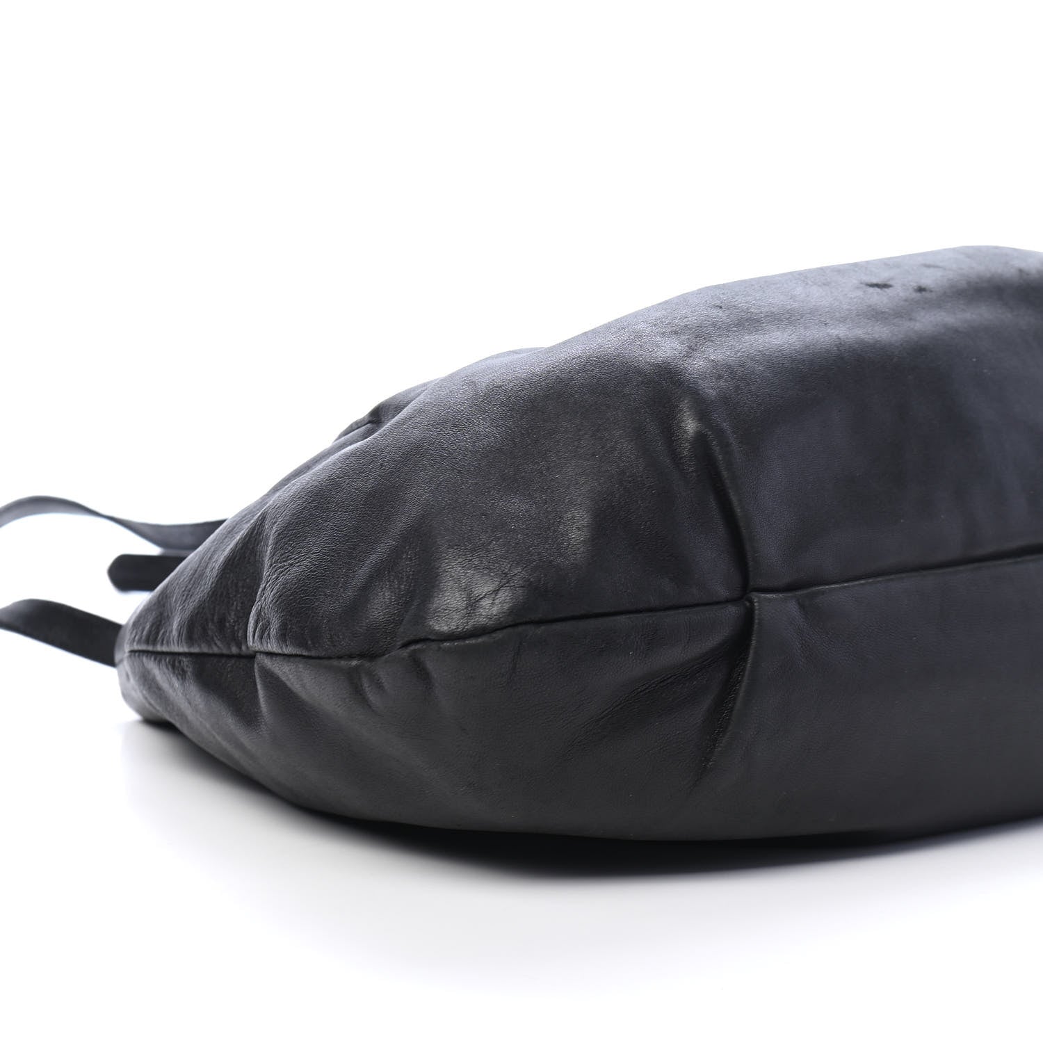 Prada Soft Calf Shopping Tote Black 8 of 11