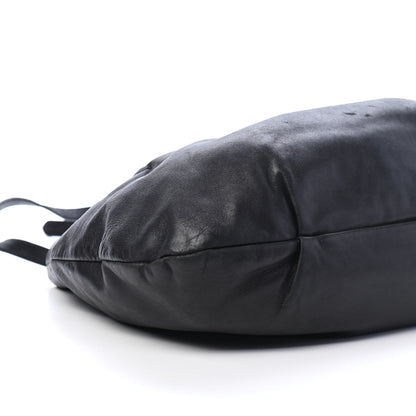 Prada Soft Calf Shopping Tote Black 8 of 11