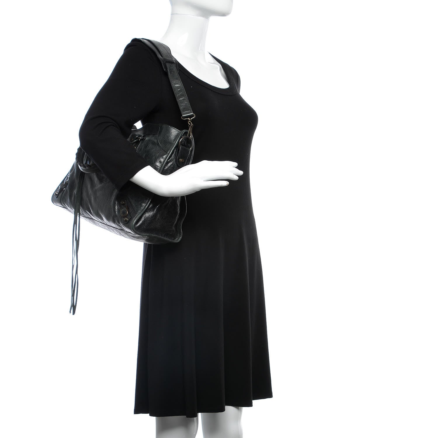 Balenciaga Agneau Classic Hardware City Black 2 of 15