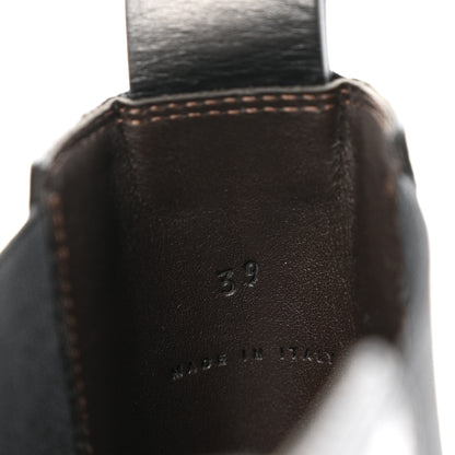Bottega Veneta Calfskin The Tire Chelsea Boots 39 Black Hollyhock 9 of 12
