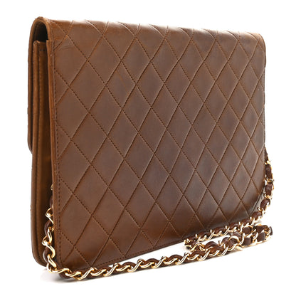 Chanel Lambskin Quilted Medium Single Flap Brown 3 of 11