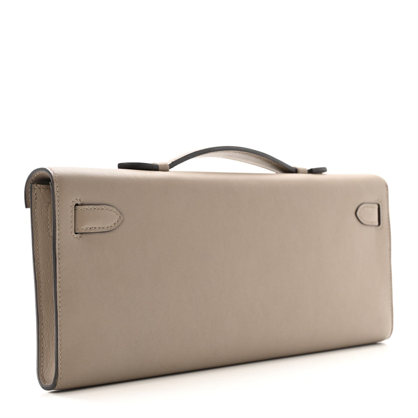 Swift Kelly Cut Clutch Pochette Gris Asphalt