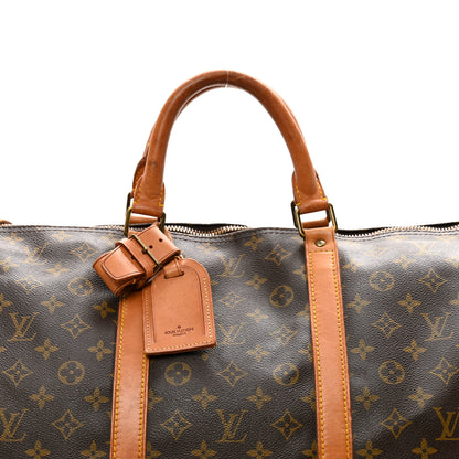 Louis Vuitton Monogram Keepall Bandouliere 60 5 of 16