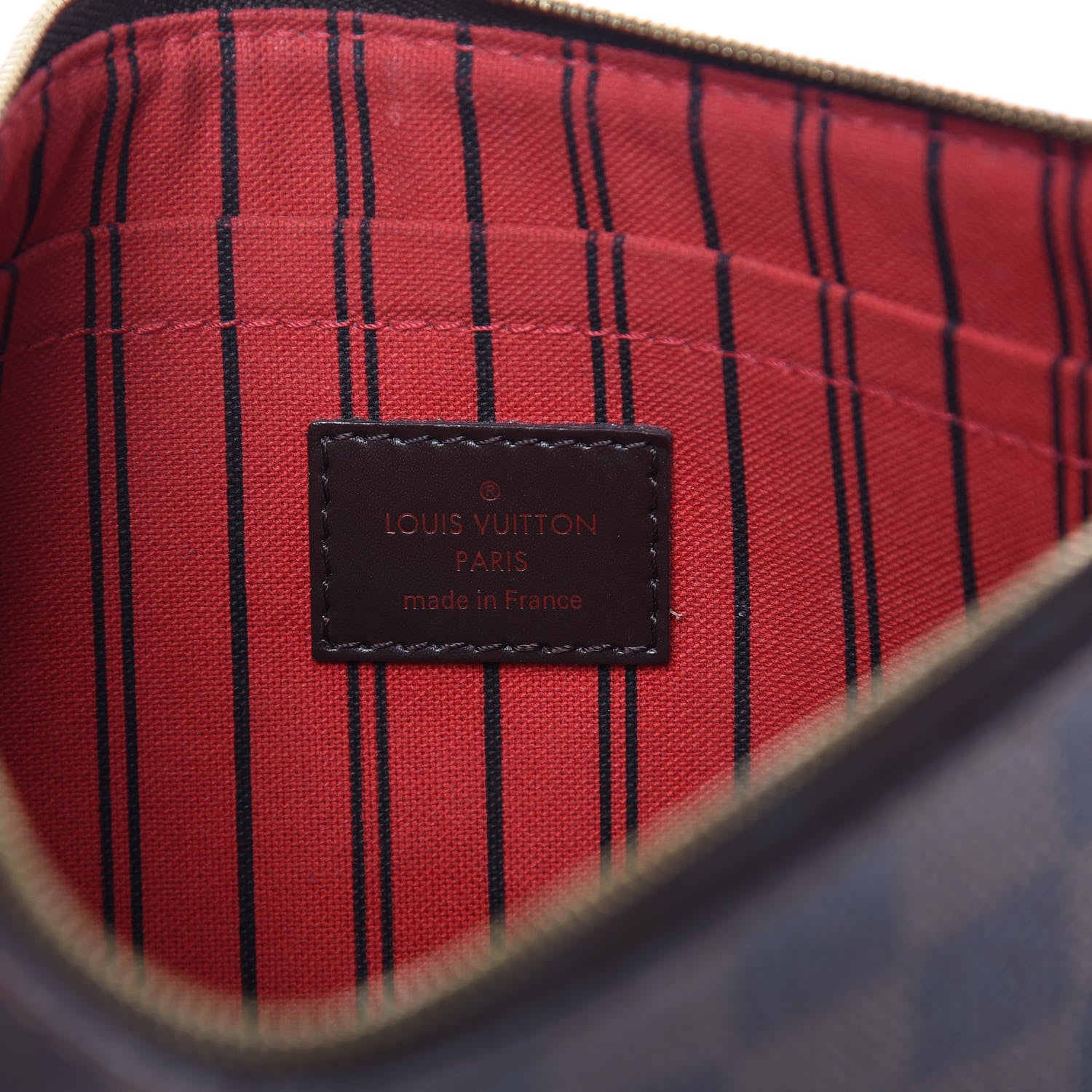 Louis Vuitton Damier Ebene Neverfull MM GM Pochette 6 of 15