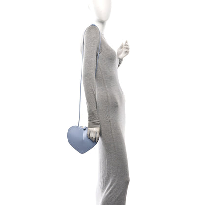 Alaia Calfskin Le Coeur Bag Bleu Delave 2 of 10