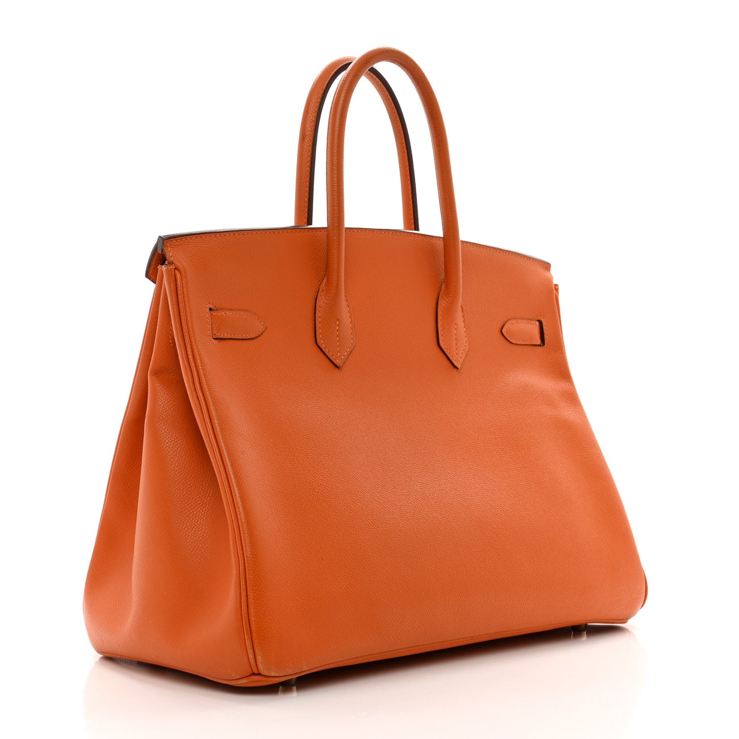 Epsom Birkin 35 Orange