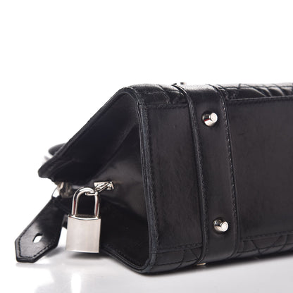 Christian Dior Lambskin Cannage Soft Lady Dior East West Black 8 of 10
