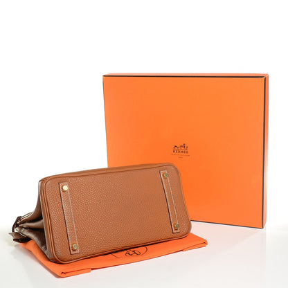 Hermes Togo Birkin 30 Gold 9 of 30
