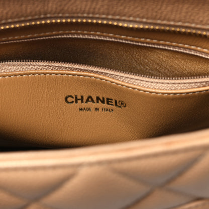 Chanel Caviar Quilted Medallion Tote Beige 6 of 10