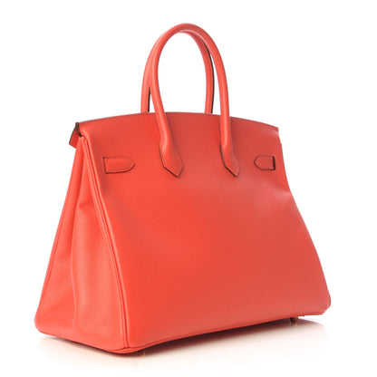 Hermes Epsom Birkin 35 Rose Jaipur 3 of 34