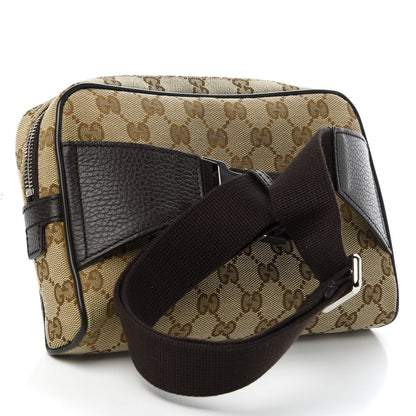 Gucci Monogram Belt Bag Dark Brown 3 of 10