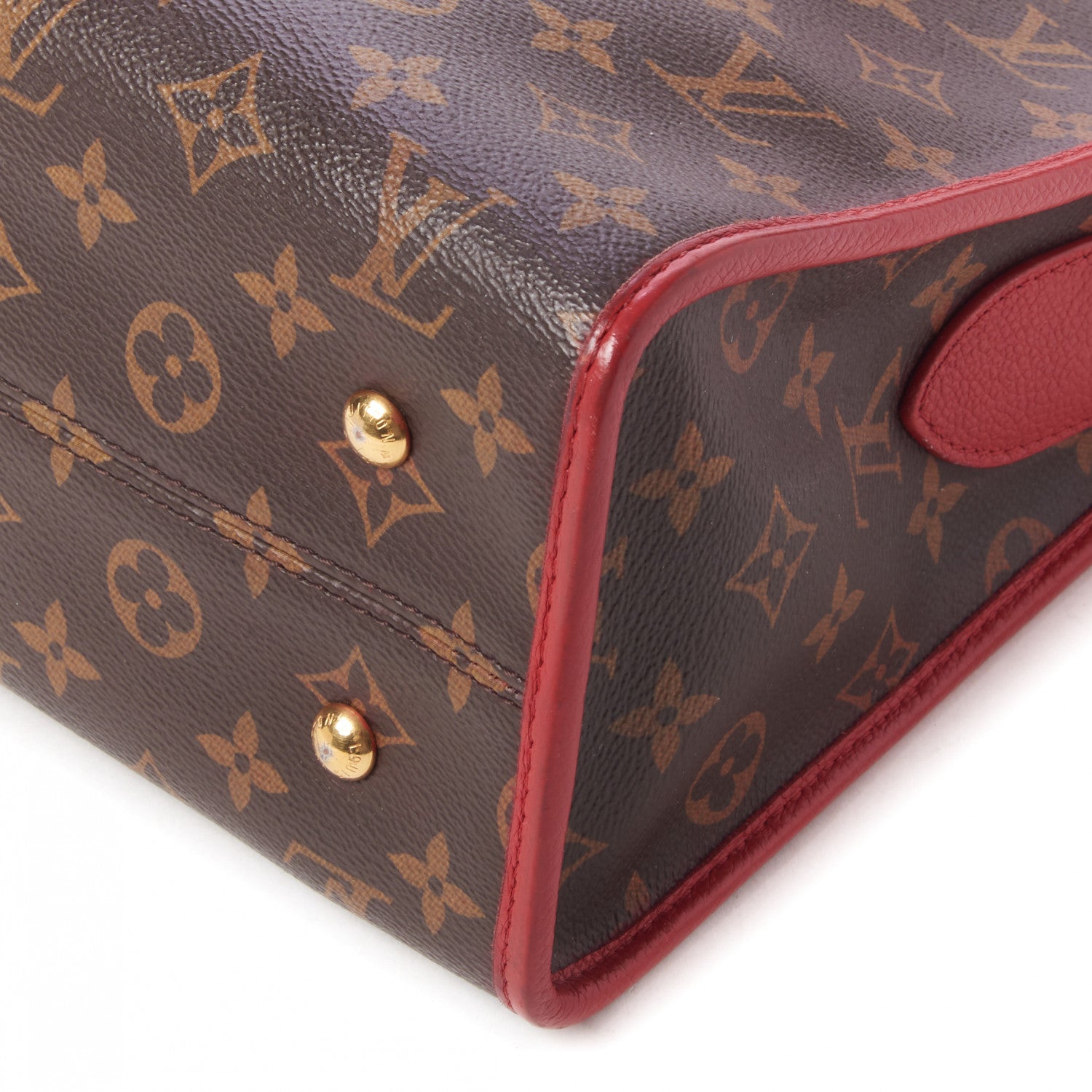 Louis Vuitton Monogram Popincourt PM Red 5 of 8
