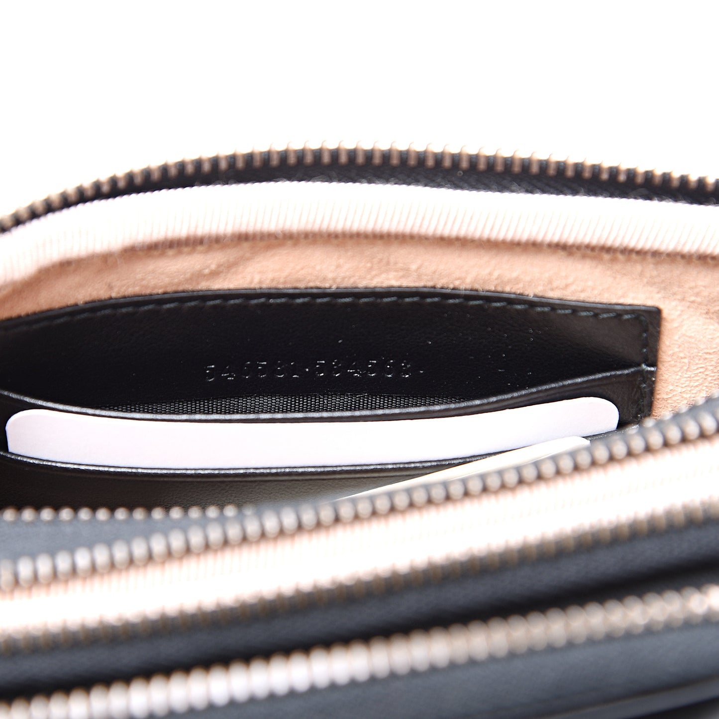 Calfskin Matelasse Mini GG Marmont Chain Crossbody Bag Black