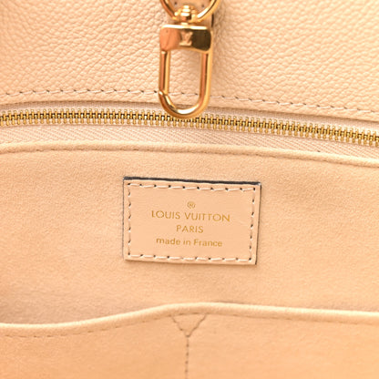 Louis Vuitton Empreinte Monogram Giant Onthego PM Cream Beige 6 of 17