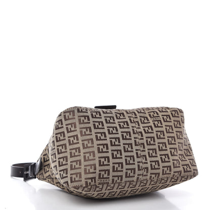 Fendi Zucchino Baguette Mogano Panna Brown 4 of 8