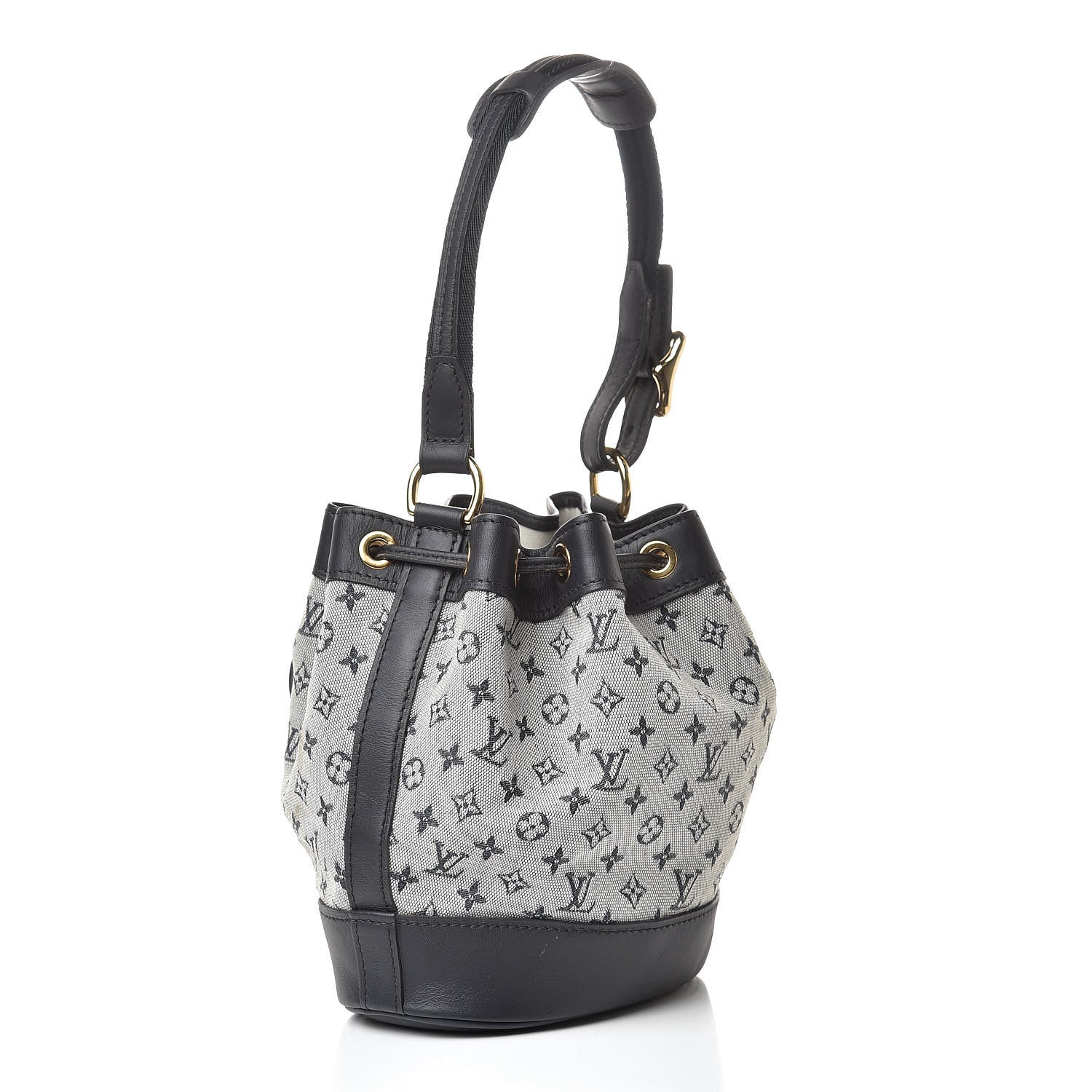 Louis Vuitton Mini Monogram Noelie Blue 4 of 17