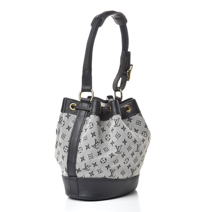 Louis Vuitton Mini Monogram Noelie Blue 4 of 17