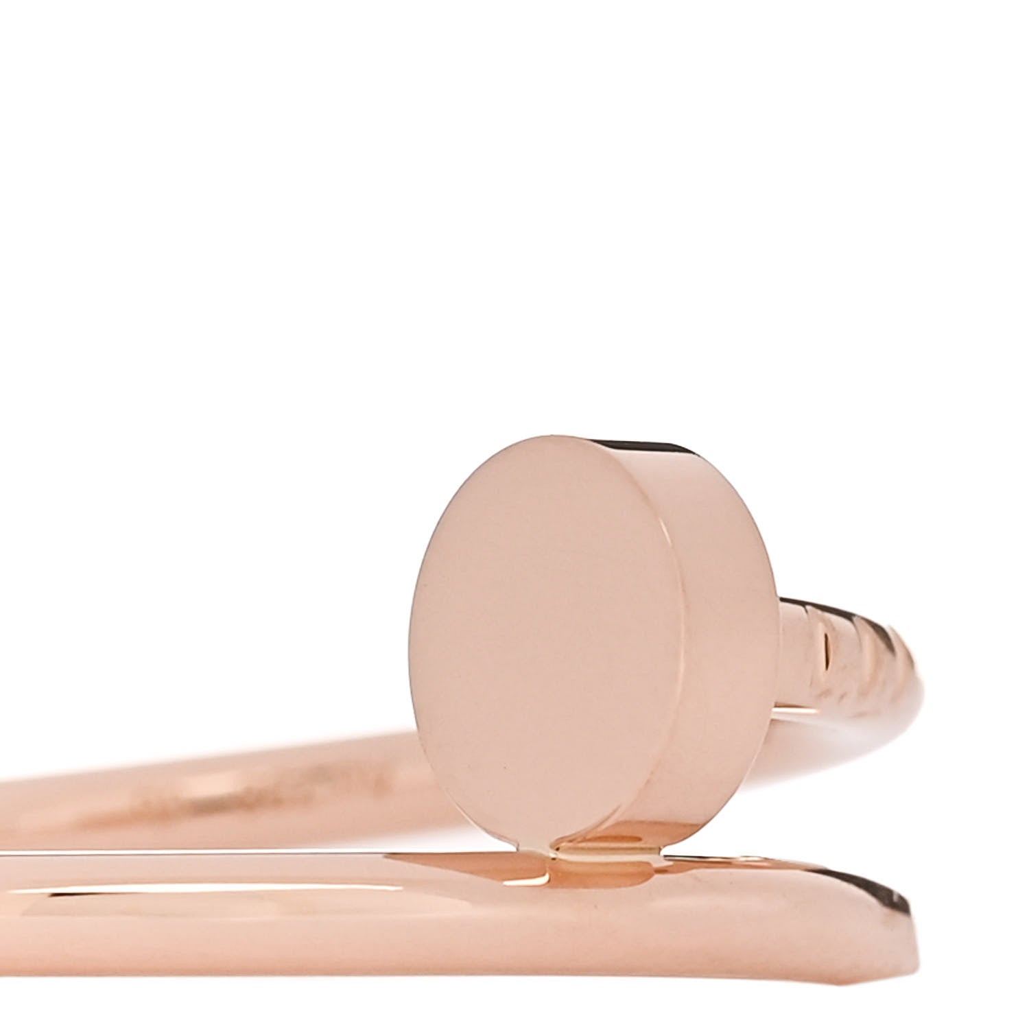 Cartier 18K Pink Gold Small Juste Un Clou Ring 52 6 4 of 6