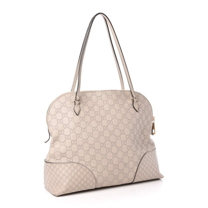 Gucci Guccissima Medium Bree Shoulder Bag Off White 3 of 13