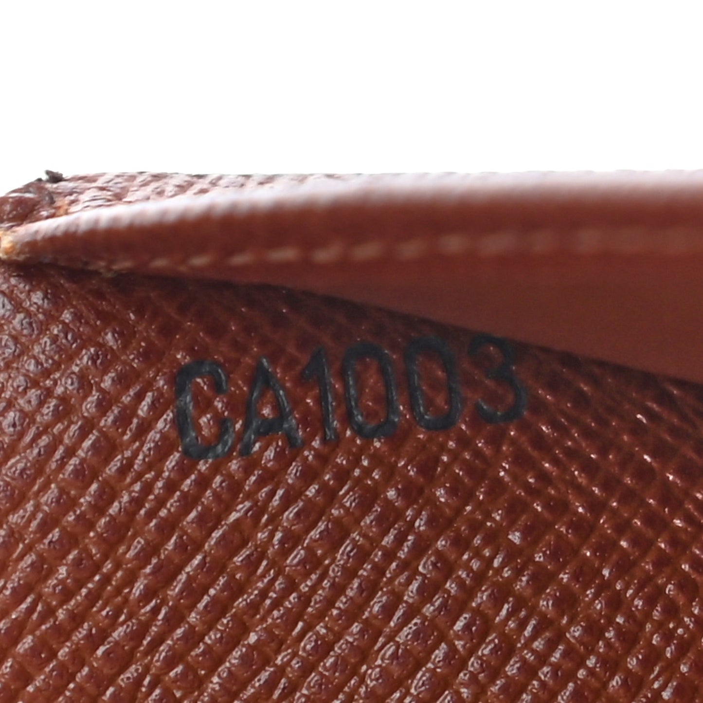 Monogram Checkbook Holder Case Wallet