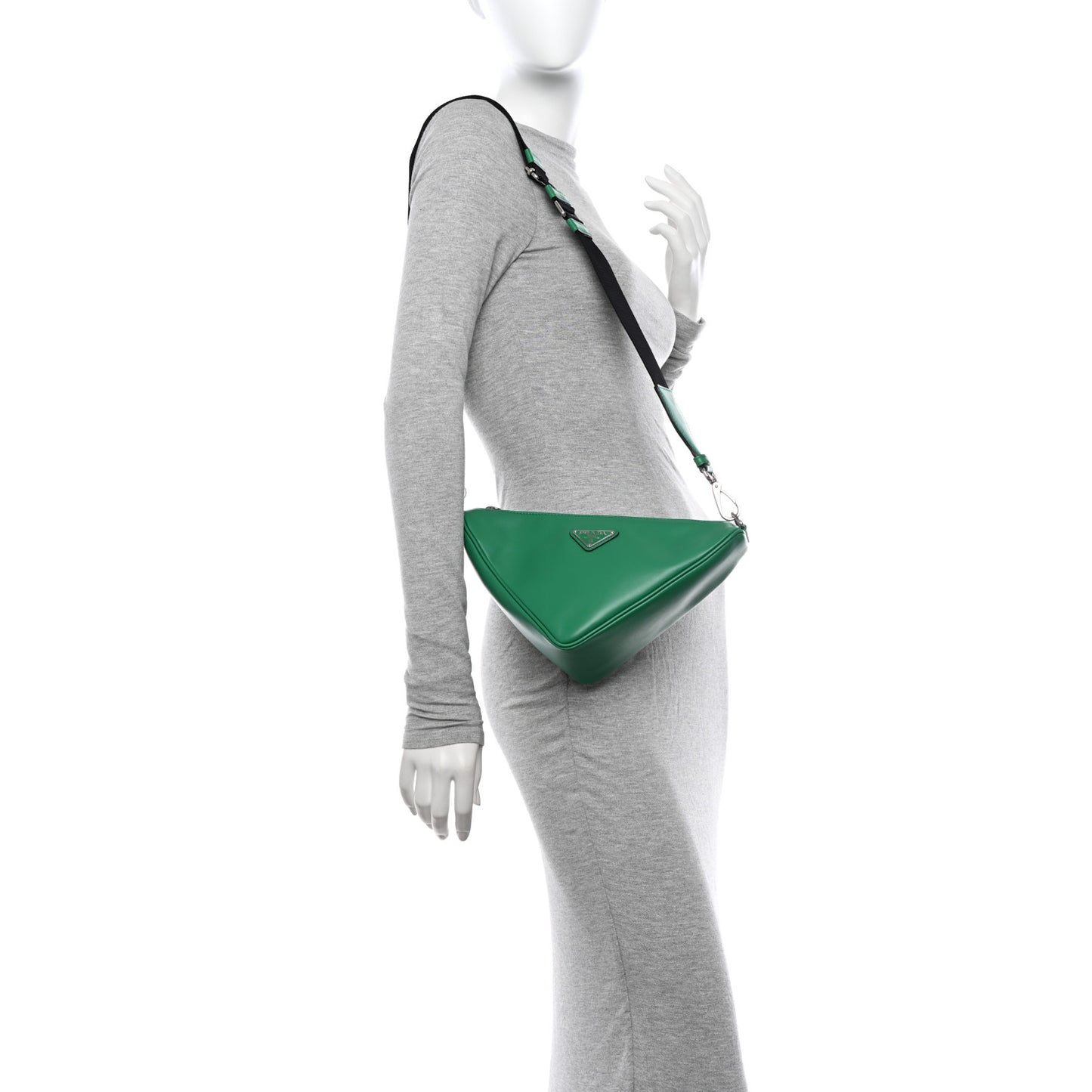 Grace Lux Triangle Shoulder Bag Mango