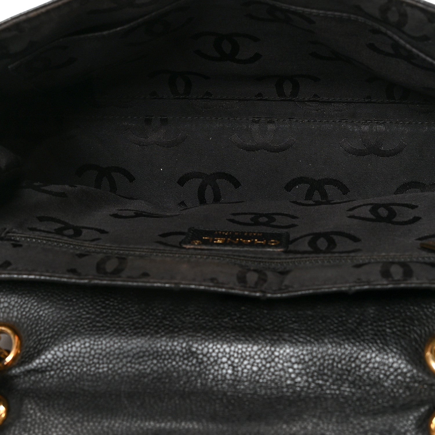 Chanel Caviar Square Stitched Small Flap Black 5 of 15