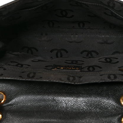 Chanel Caviar Square Stitched Small Flap Black 5 of 15