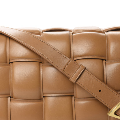 Bottega Veneta Nappa Maxi Intreccio Padded Cassette Crossbody Bag Caramel 9 of 9