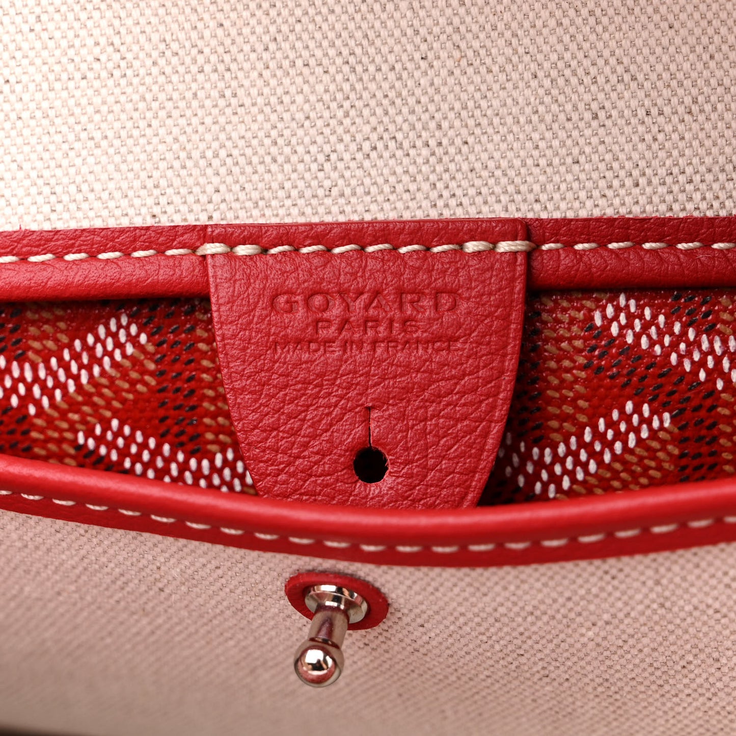 Goyardine Artois PM Red