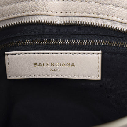 Balenciaga Chevre Classic Metallic Edge Hardware City Beige Tapioca 7 of 11