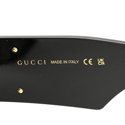 Gucci Acetate Square Frame Sunglasses GG0956S Black 10 of 16