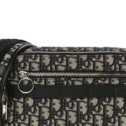 Christian Dior HOMME Oblique Safari Messenger Blue 9 of 10