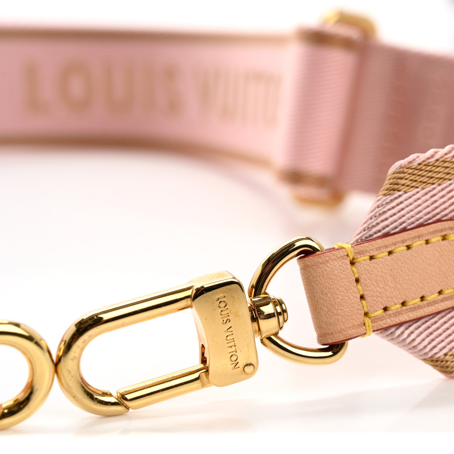 Louis Vuitton Monogram Multi Pochette Accessories Bandouliere Shoulder Strap Rose Clair 6 of 8
