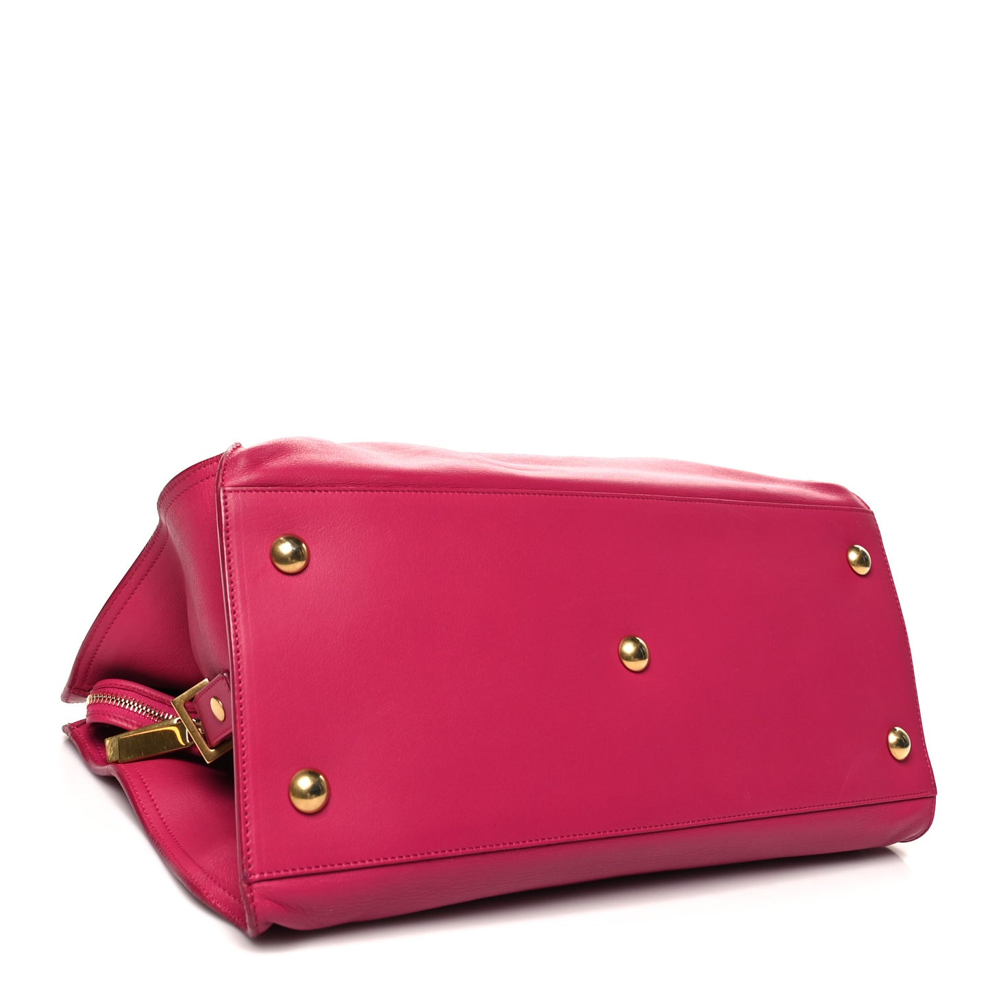 Calfskin Medium Classic Y Cabas Fuchsia