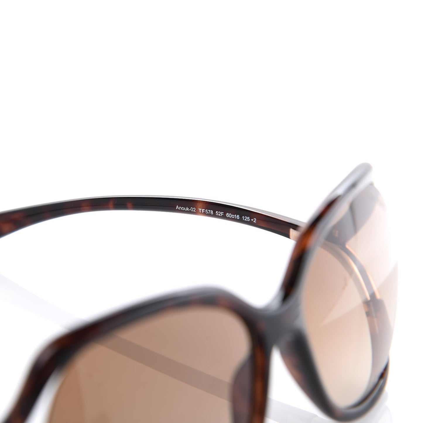Anouk Sunglasses TF578 Shiny Dark Havana