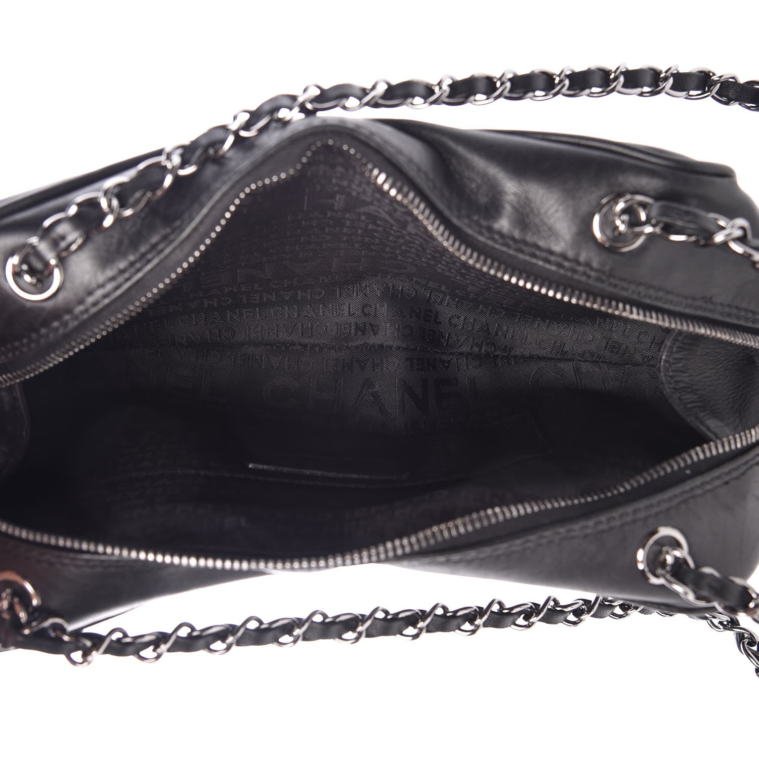 Chanel Lambskin Small Tassel Shoulder Bag Black 5 of 11