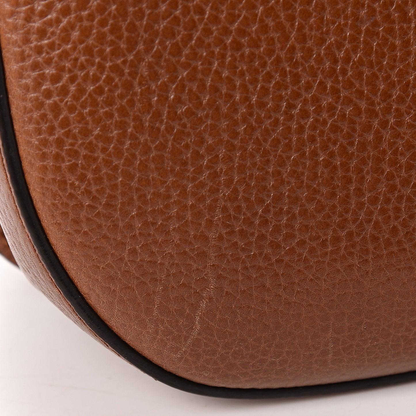 Small Classic Grain Calfskin Amberley Satchel Oak