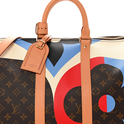 Louis Vuitton Monogram Game On Keepall Bandouliere 45 6 of 13