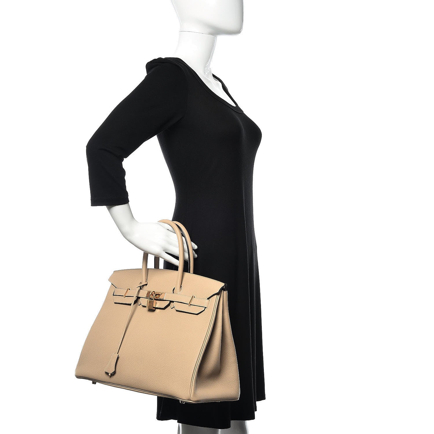 Hermes Togo Birkin 35 Trench 2 of 37