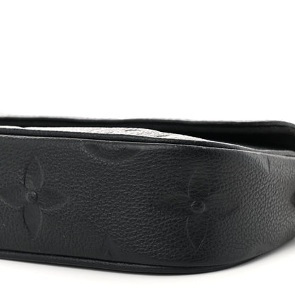 Louis Vuitton Empreinte Monogram Giant Ivy Wallet On Chain Black 9 of 10