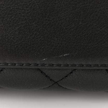 Chanel Calfskin Strass Quilted Mini Coco Handle Flap Black 11 of 11