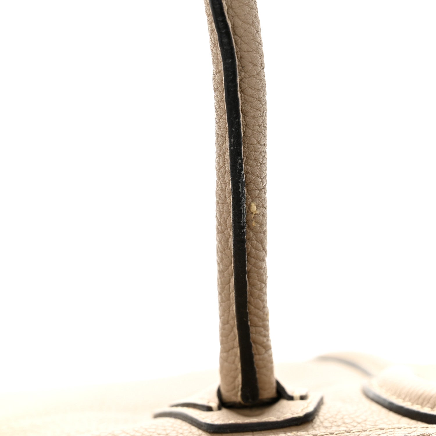 Celine Drummed Calfskin Micro Luggage Dune 12 of 14